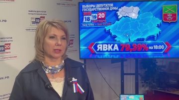 ВЫБОРЫ Катющенко: явка избирателей в Запорожской области на 18:00 составляет более 79%