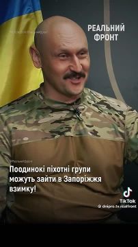 ВС РФ уже этой зимой могут зайти в Запорожье отдельными пехотными группами, считает командир 1 ОШП ВСУ Дмитрий Филатов