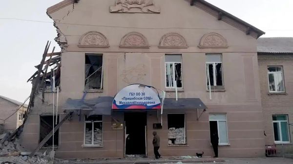 ВСУ разрушили избирательный участок в Запорожской области