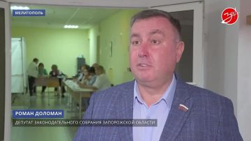 Участие в выборах депутатов Государственной Думы России принимают и их коллеги из Законодательного собрания Запорожской области