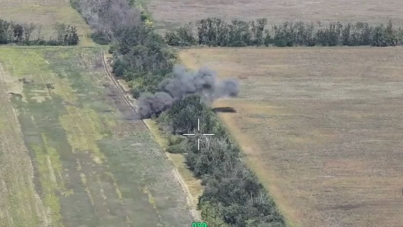 Расчёты САУ «Гвоздика» уничтожили позиции и боевиков ВСУ в Запорожской области