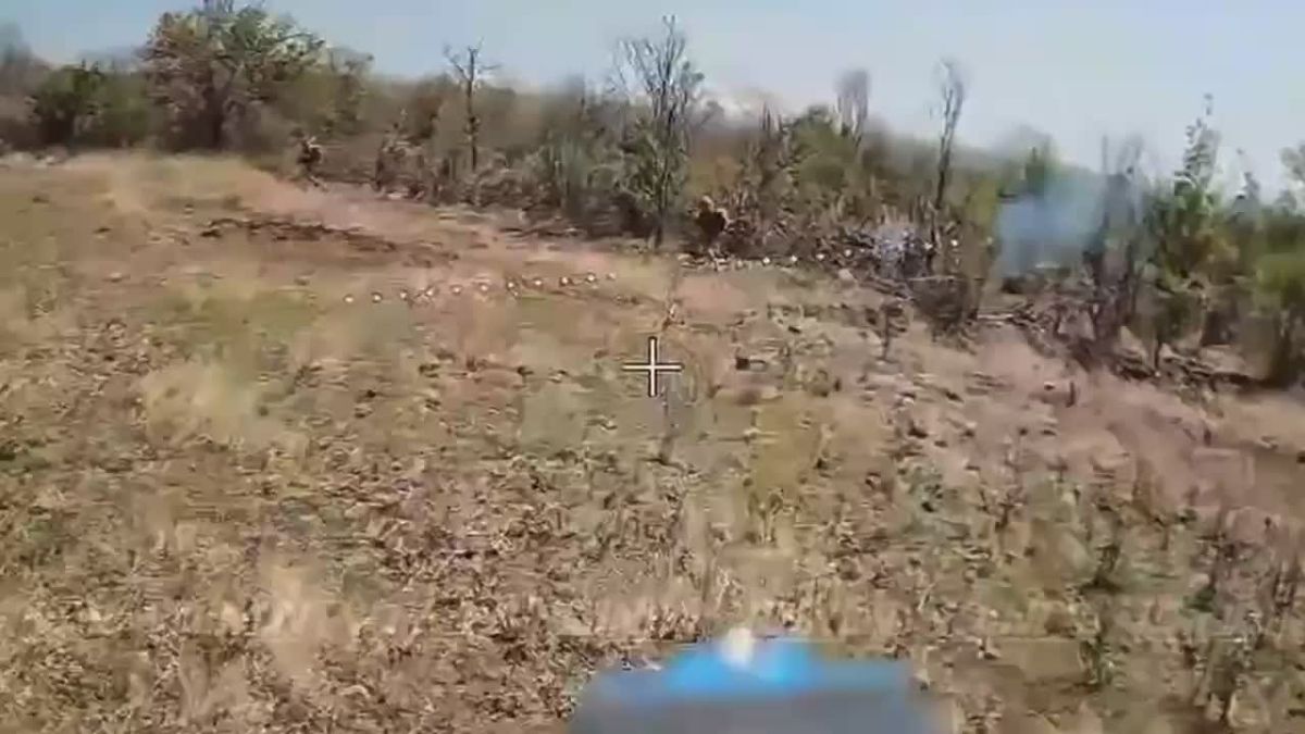 77 полк войск беспилотных систем ликвидировал малую группу пехоты ВСУ в Запорожской области