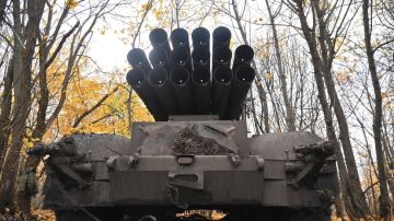 РСЗО «Ураган» уничтожил скопление боевиков ВСУ около Орехова