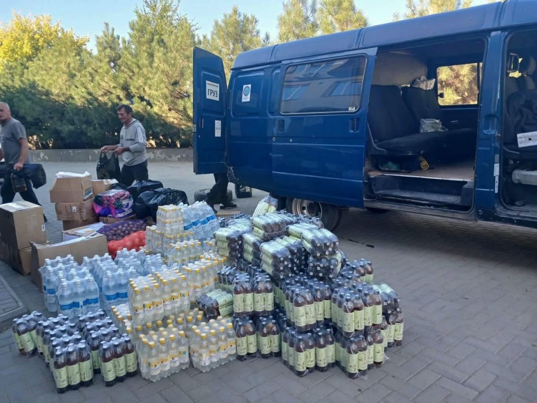 В Черниговский район прибыл гуманитарный груз из Северной Осетии