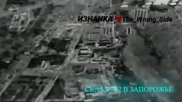 На кадрах объективного контроля поражения двух складов ВТИ с применением БпЛА "Герань" в Запорожье и одного в Лозовой Харьковской области