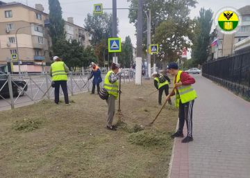 В Мелитополе навели порядок на двух улицах