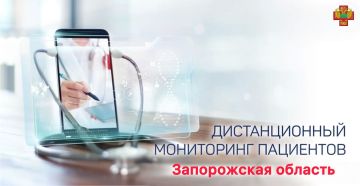 Дистанционный мониторинг в Запорожской области: за три недели - 1225 человек