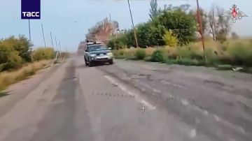 Кадры освобождения населенного пункта Светлая Долина в Запорожской области