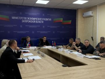 В Запорожской области обсудили механизм страхования военных рисков с государственной поддержкой