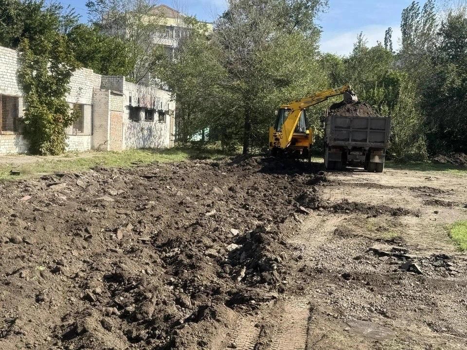В Бердянске начали строить новый ФОКОТ на месте стадиона «Олимп»