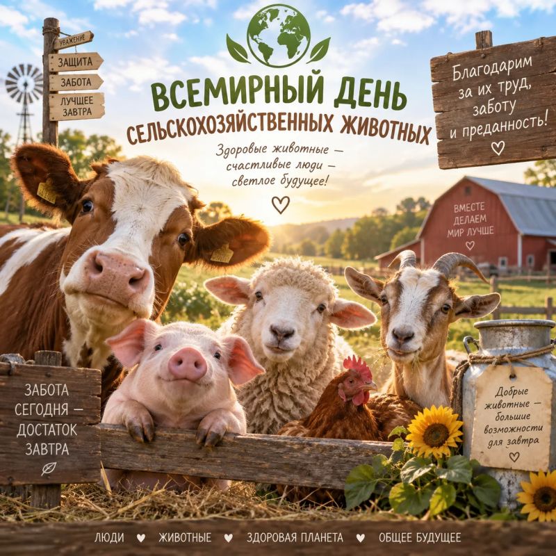 Всемирный день сельскохозяйственных животных