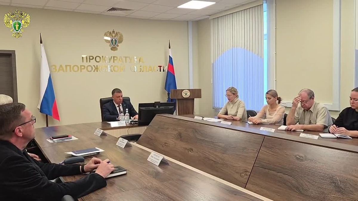 ПОД ПРЕДСЕДАТЕЛЬСТВОМ ПРОКУРОРА ЗАПОРОЖСКОЙ ОБЛАСТИ КИРИЛЛА ОСИПЧУКА СОСТОЯЛОСЬ ЗАСЕДАНИЕ НАУЧНО-КОНСУЛЬТАТИВНОГО СОВЕТА