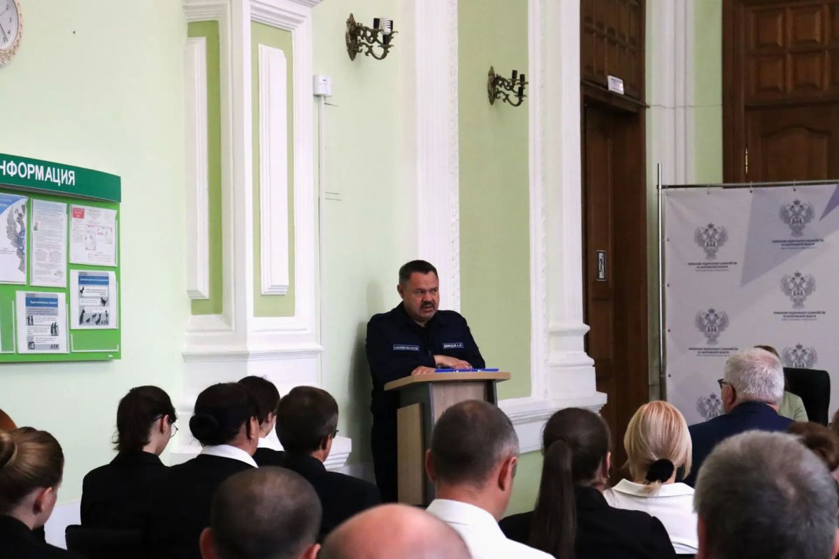 Рабочий визит заместителя руководителя Федерального казначейства Александра Демидова в Запорожскую область
