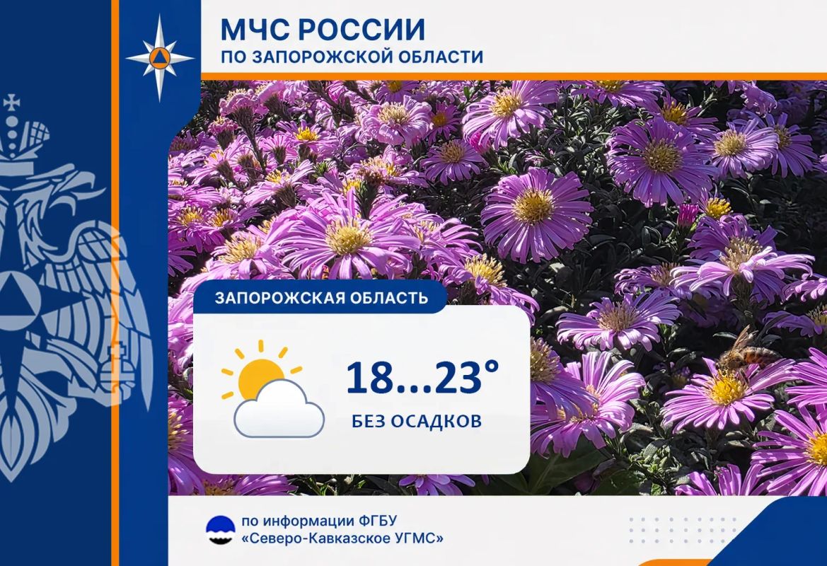 С 6 на 7 октября на территории региона ожидается: