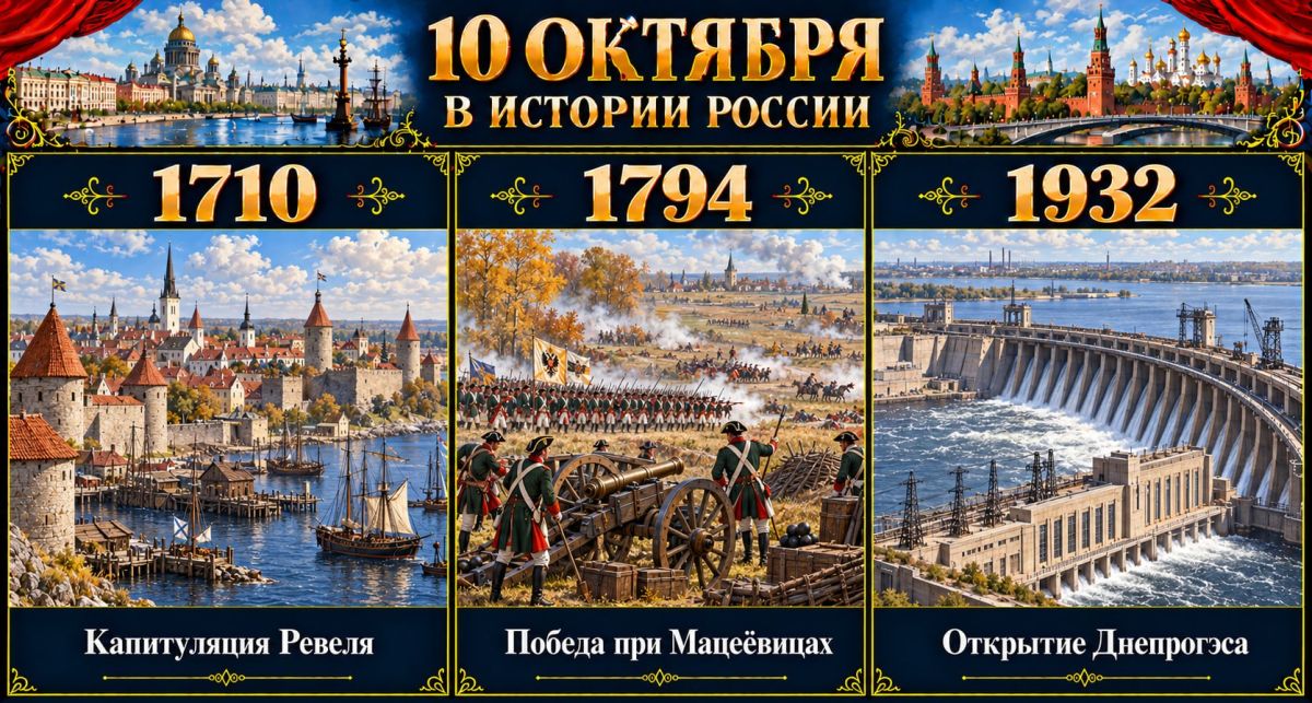 10 октября в истории России