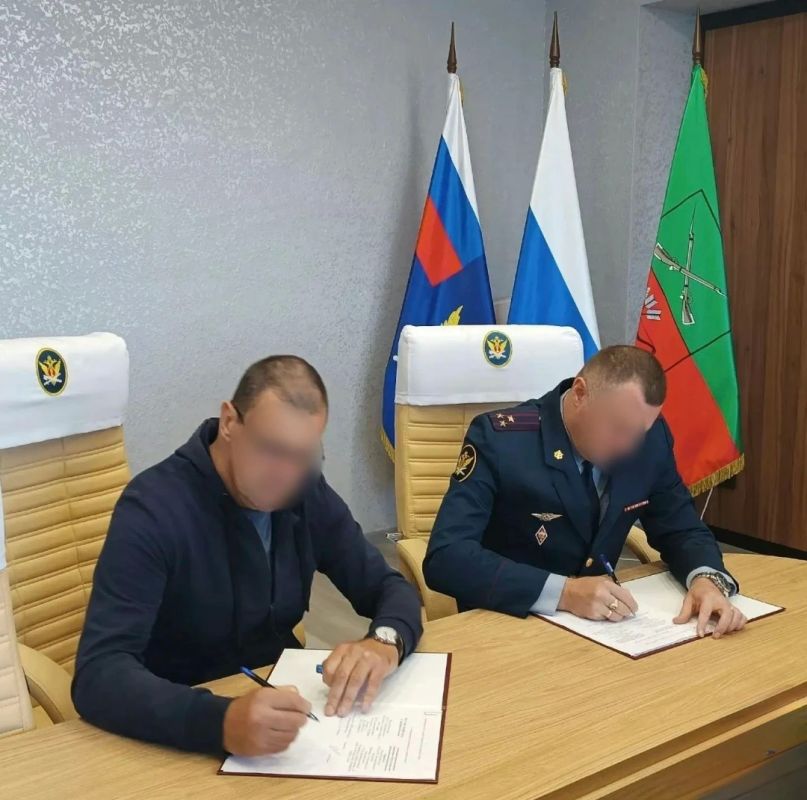 УИИ УФСИН России по Запорожской области и АНО «Пересвет» заключили соглашение о сотрудничестве