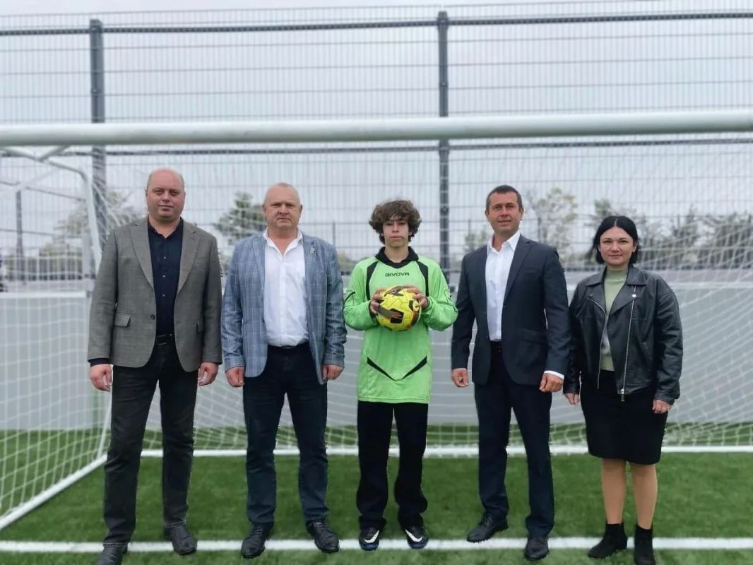 Новый спорткомплекс в Новобогдановке
