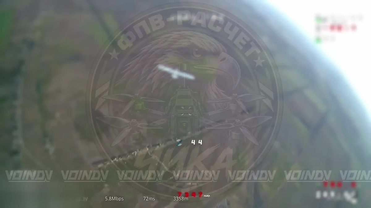Расчеты БпЛА "Чика" 189 мотострелкового полка 35 гвардейской общевойсковой армии группировки войск "Восток" перехватили гексакоптеры противника в небе Запорожского направления