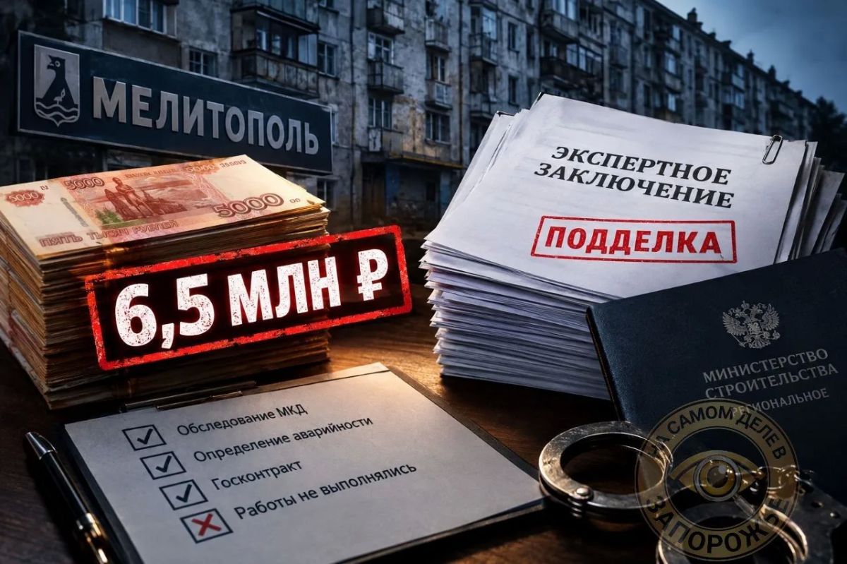 В Мелитополе расследовали хищение 6,5 млн рублей из бюджета