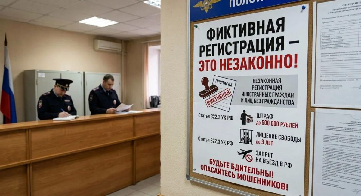 Администрация Бердянского муниципального округа напоминает гражданам об уголовной ответственности за фиктивную постановку на миграционный учет, регистрацию граждан РФ, иностранных граждан и лиц без гражданства по месту...