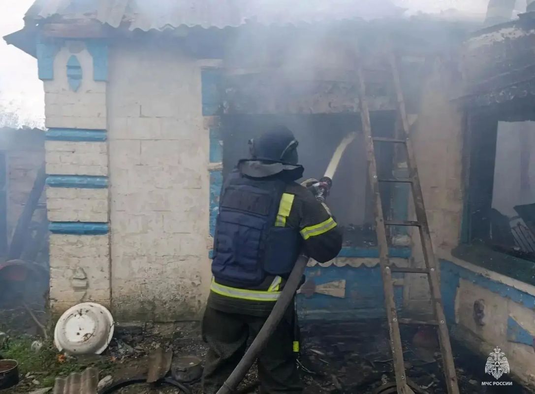 На пожаре в Михайловском муниципальном округе погиб мужчина