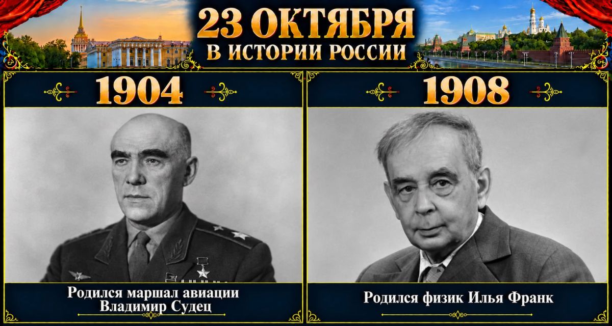 23 октября в истории России
