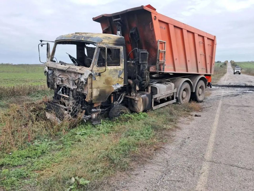 В районе населенного пункта Коларовка Приморского муниципального округа был атакован ремонтный участок ГУП «УАЗО»