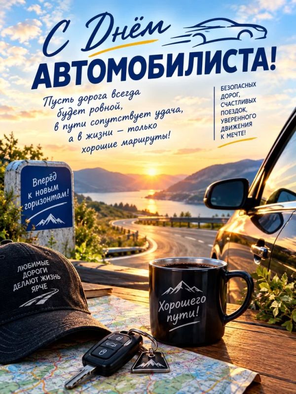 Сегодня в России отмечается День автомобилиста!