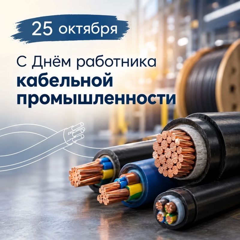 25 октября — День работника кабельной промышленности