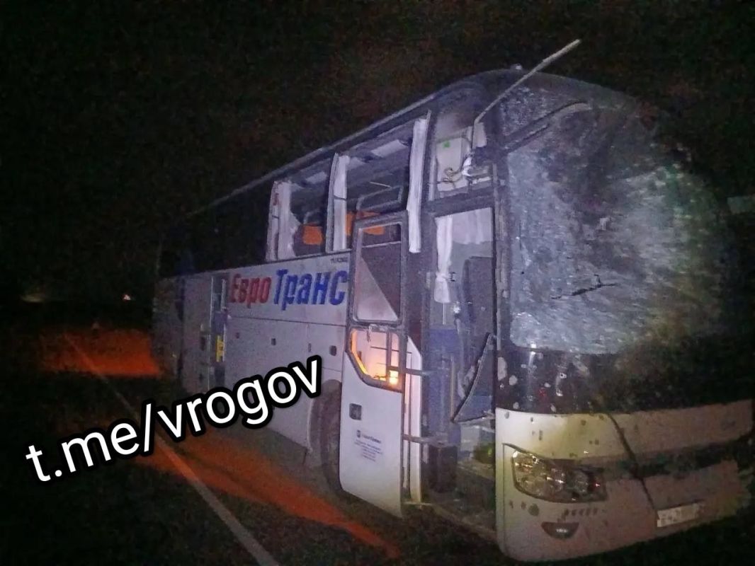 Владимир Рогов: Боевики ЗеРейха атаковали автобус «Москва — Мелитополь»