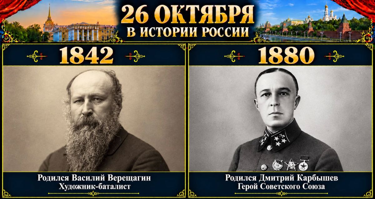 26 октября в истории России