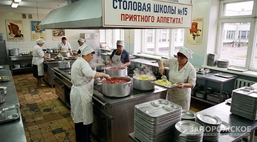 Правительство РФ профинансирует покупку оборудования в пищеблоки школ Запорожской области