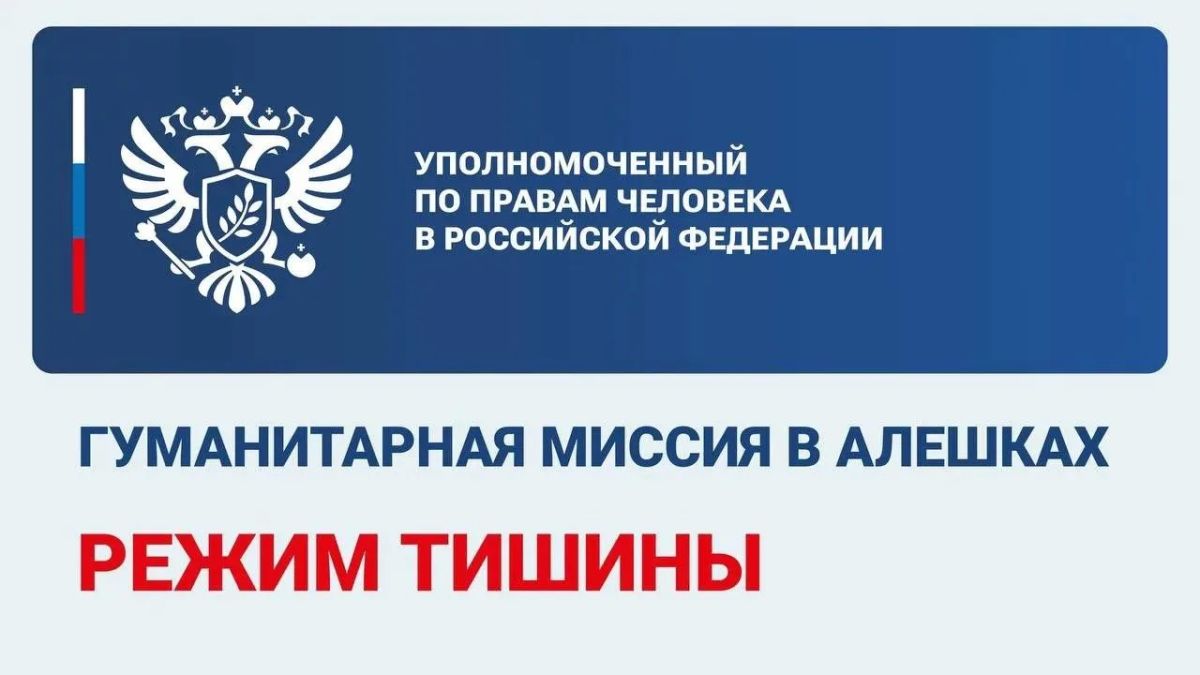 В Алешках Херсонской области начал действовать режим тишины для проведения гуманитарной миссии