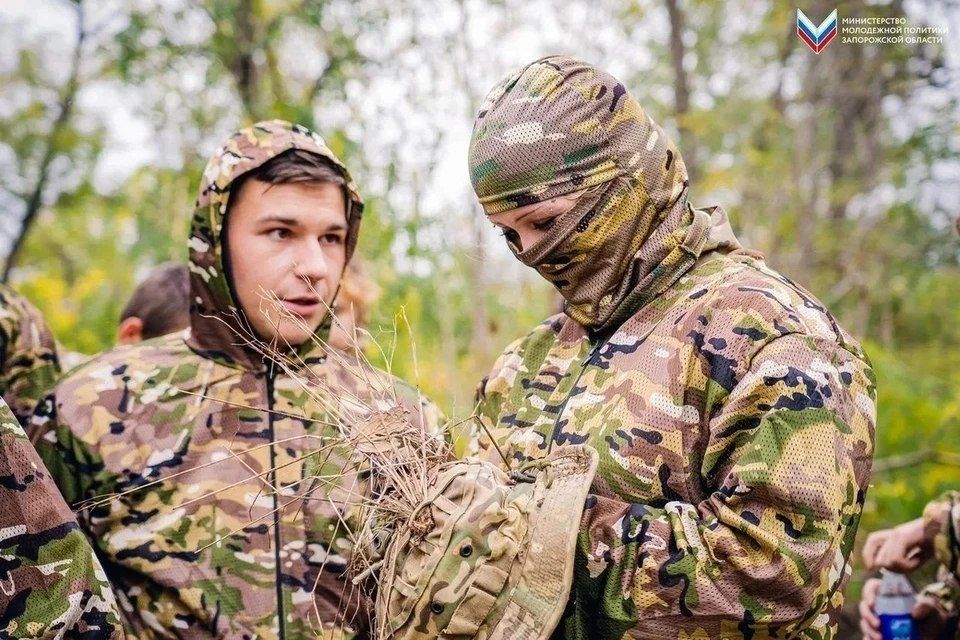 В Запорожской области провели командные "Тактические прятки"
