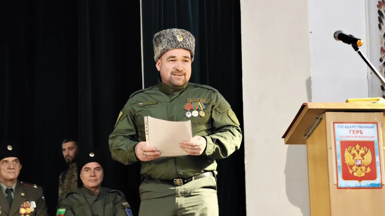 Атаману Запорожского окружного казачьего общества Басу Анатолию - вручена очередная, но очень значимая награда!!!