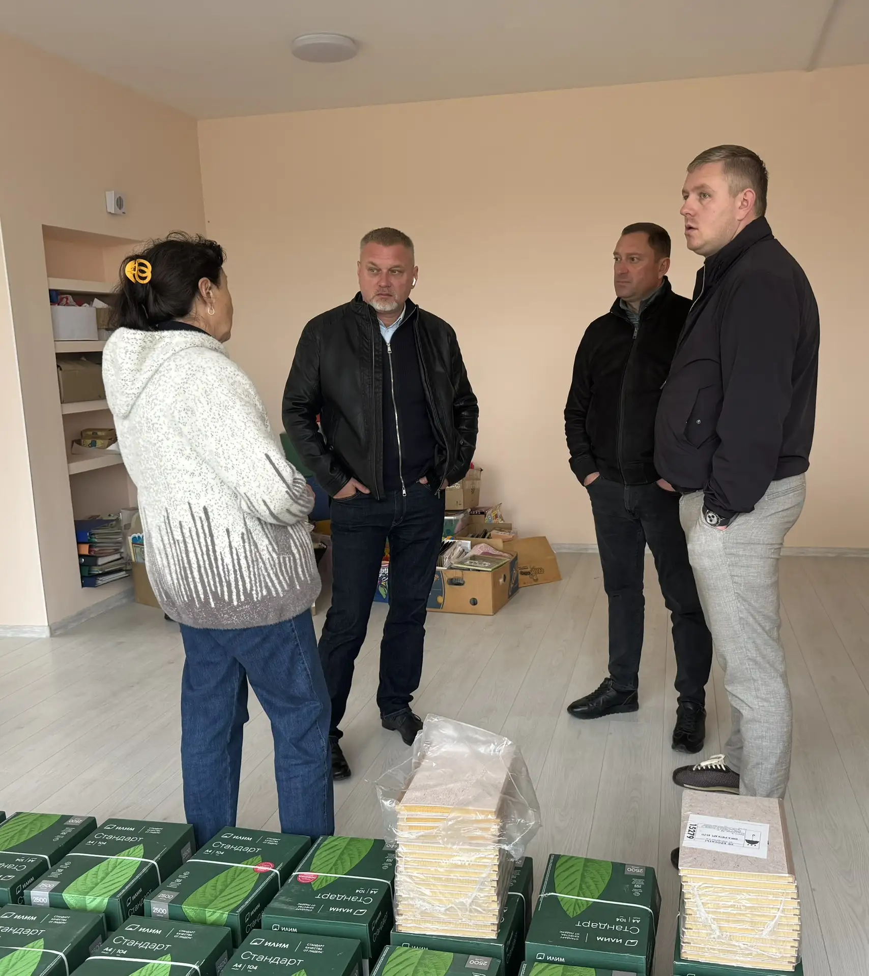 Игорь Ткаченко: С представителями министерства образования и науки Запорожской области посетили Кирилловскую образовательную школу – детский сад№26